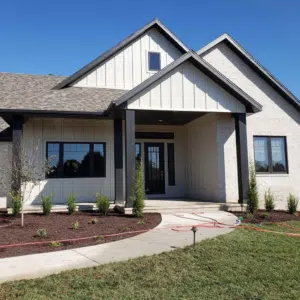 About Teague Roofing Plus | Springfield Mo Roofing Company 2 Craftsman style home with mixed siding and a dark architectural shingle roof