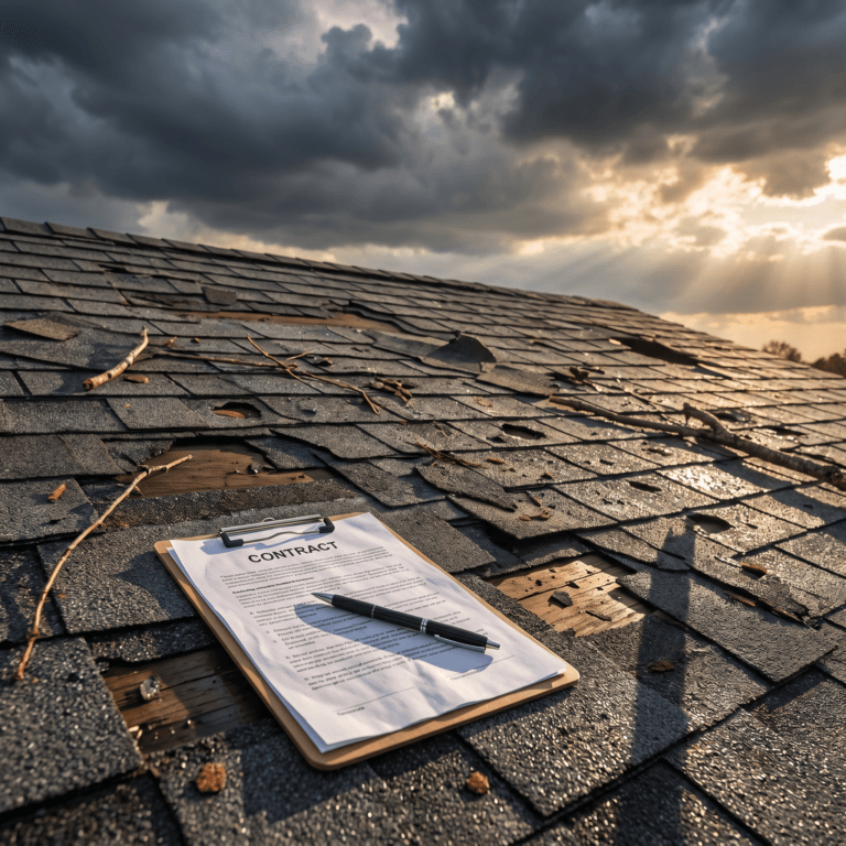 Red Flags to Watch for Before You Sign With Any Roofer After a Storm