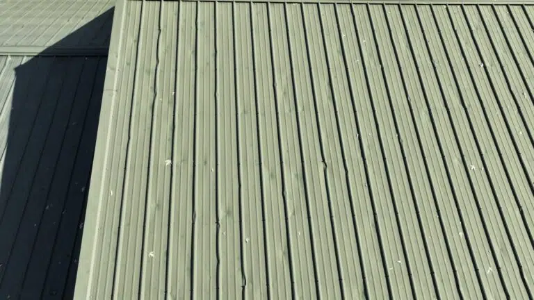 Hail Damage on a Metal Roof in SW Missouri