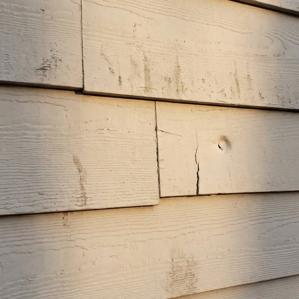 Siding Damage You Might Have Missed After Spring Storms 3 Cracked and punctured lap siding on an exterior wall